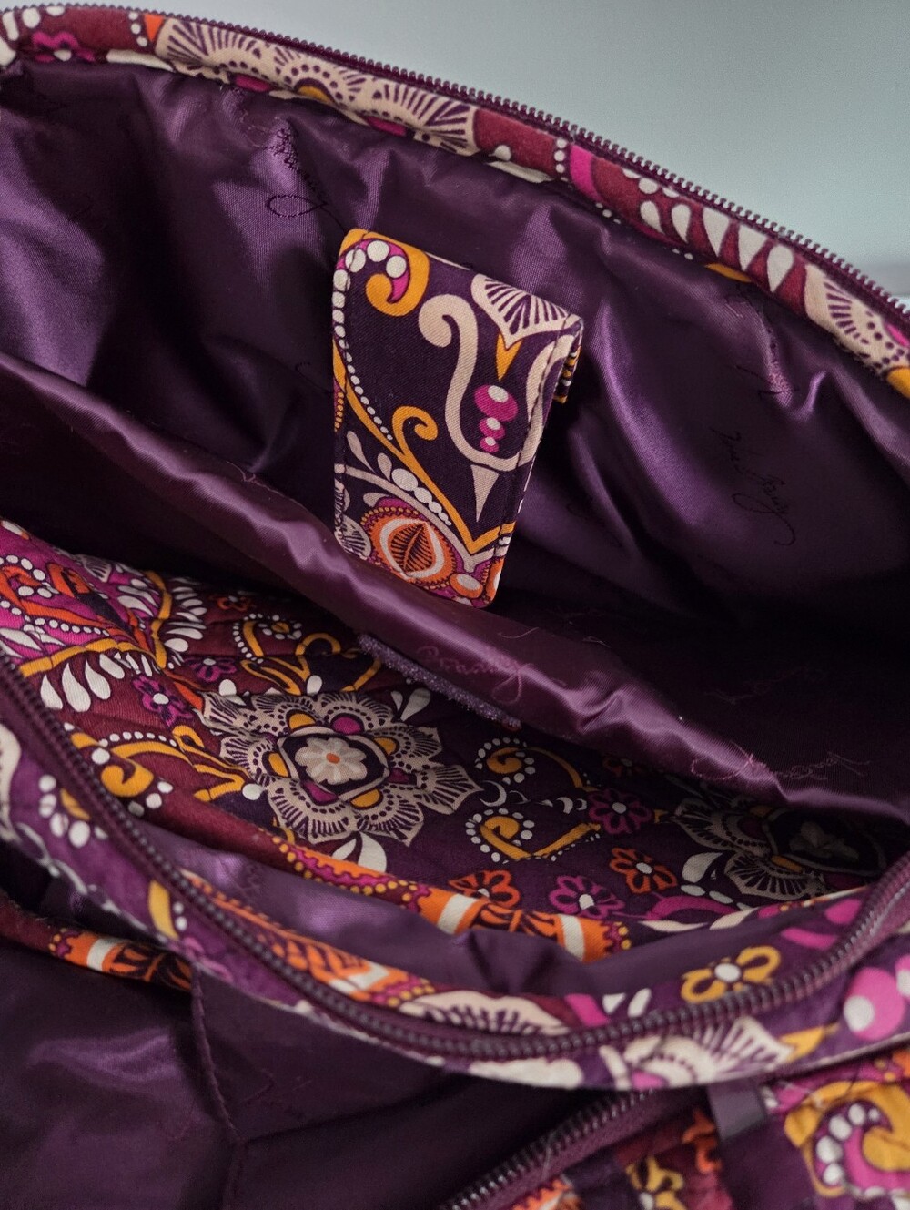 Vera Bradley Backpack With Built In Computer Compartment - Picture 8 of 9